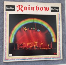 Rainbow - On Stage - 2 x Vinyl LP  UK 1977 - Oyster/Polydor - PLAY GRADED VG/VG+