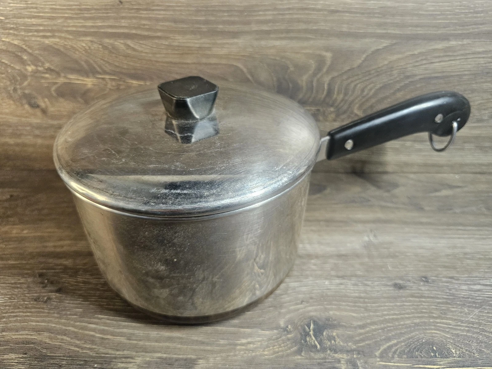 Revere Ware 2 Qt Copper Bottom Process Patent Sauce Pan Pot 2363973 Vintage