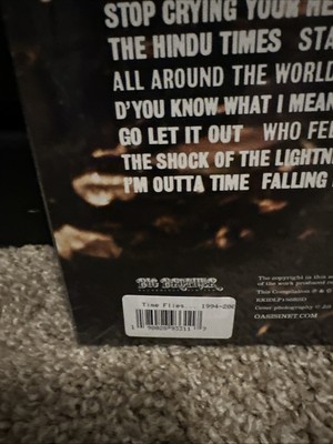 OASIS Time Flies 1994-2009 Remastered 4LP BOX SET Color OASIS Time Flies 1994-2009 Remastered 4LP BOX SET Color