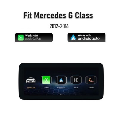 10.25'' Wireless CarPlay Touch Screen Upgrade For Mercedes G CLASS W463 G63 (4.5)