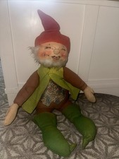 1979 ANNALEE 27  Large Elf Gnome Doll Christm...