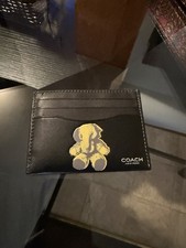 Coach Card Case With Ellie Graphic