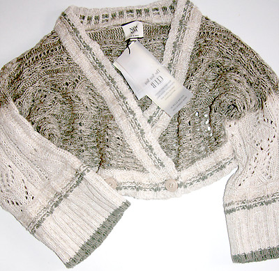 Noa Noa  Strick Wrap-strickjacke  Aubrey Knit  Jeep  size: L  Neu 