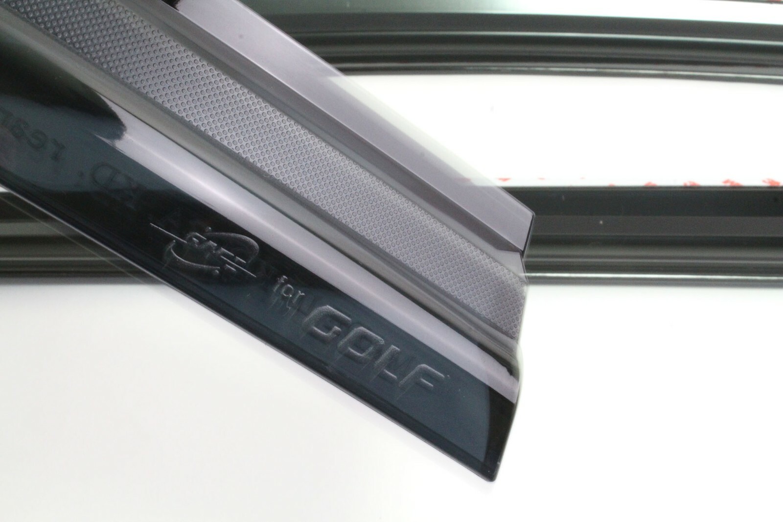 Smoke Tinted Wind Deflector 4p for 2020 2021 Volkswagen Golf MK8 5dr