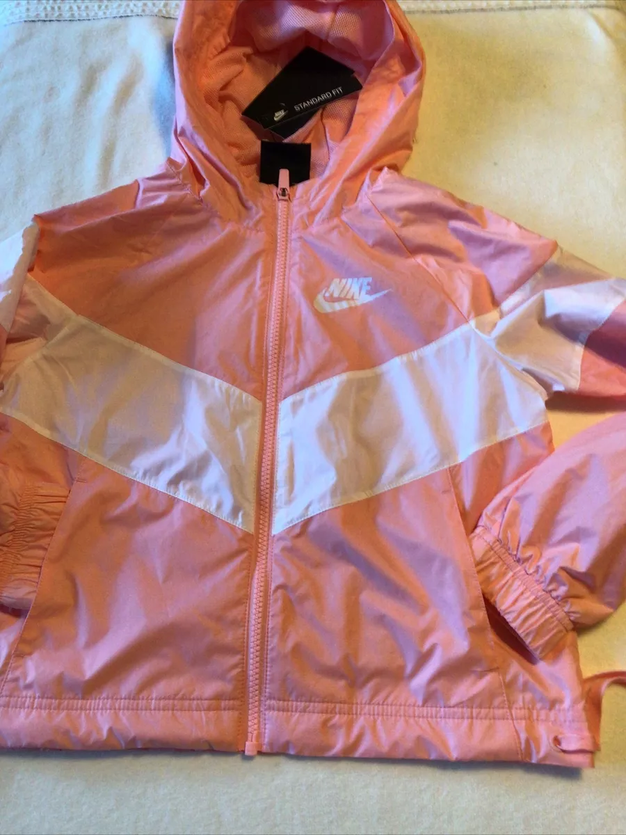 Nike Girl s M L Wind runner Light Jacket Wind Breaker CV9659 697