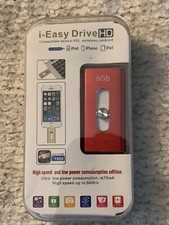 i-Easy Drive HD 8GB BRAND NEW/NEVER USED  BACK-UP DRIVE FOR IOS/WINDOWS/ANDROI