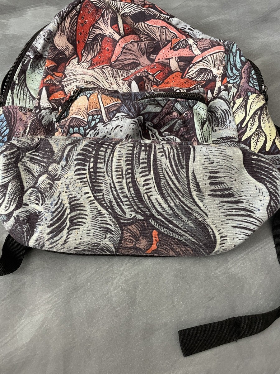 Society 6 Mushroom Backpack School Camping Hiking  display picture 1