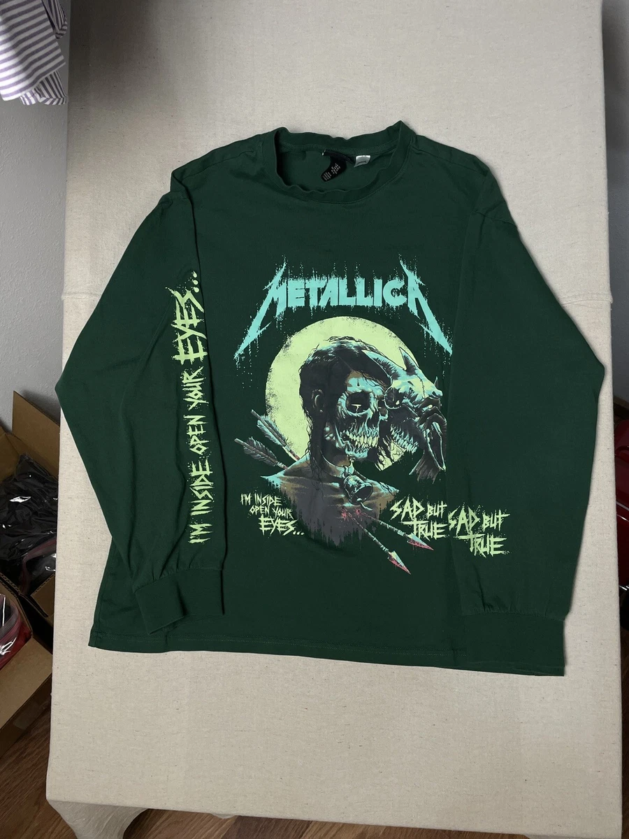 METALLICA I'm Inside Open Your Eyes Sad But True Green Colour