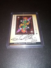2015 UD Goodwin Champions Artist Signatures BERNARD OLIVER Autograph #D 22/25