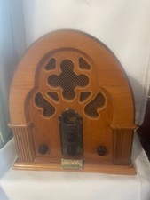 1989 THOMAS COLLECTOR'S EDITION RADIO AMERICA MODEL 217 AM FM CASSETTE WORKING