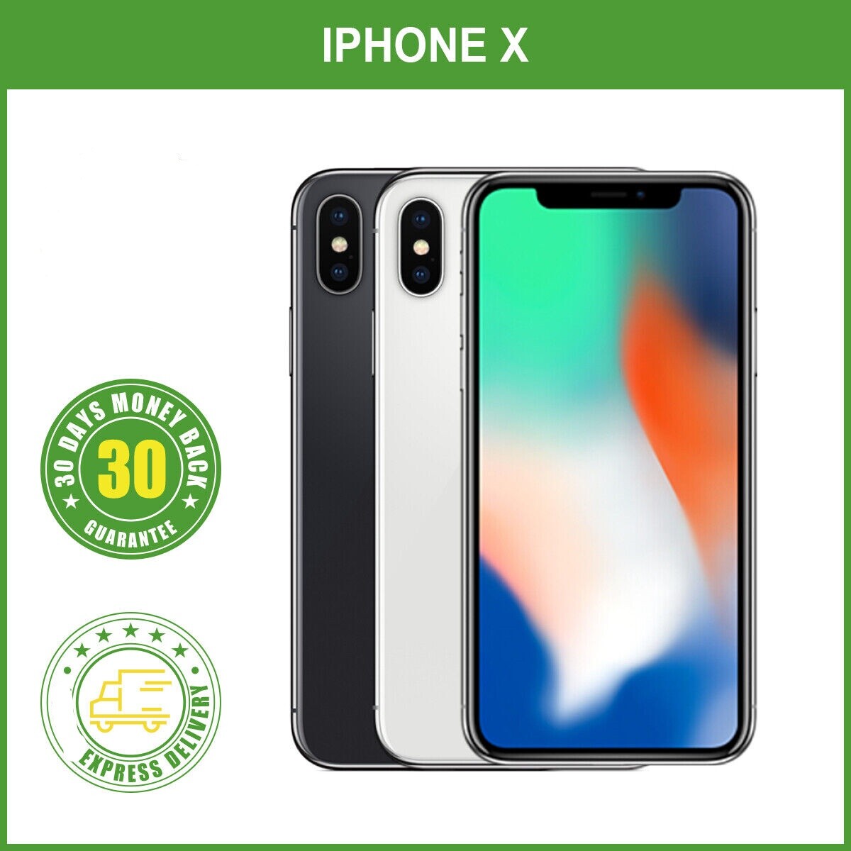 Apple iPhone X Unlocked OLED Smartphone 5,8