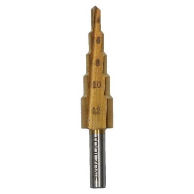 Small HSS Step Cone Drill Titanium Hole Cutter TE126