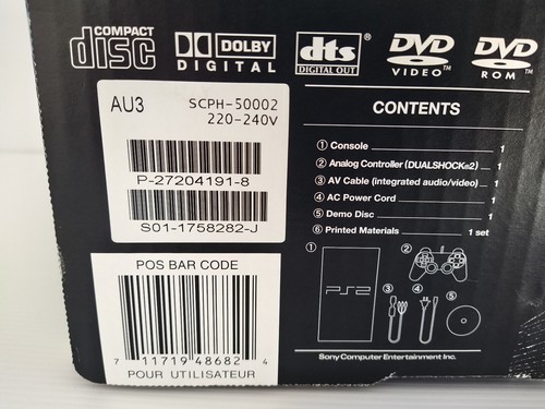 Sony Playstation 2 Console Boxed Complete 50002 Like New Turned On Twice Mint - Picture 8 of 24