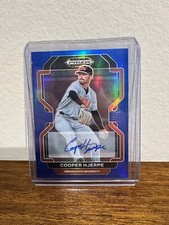 2022 Panini Prizm Draft Picks Blue Cooper Hjerpe Auto 33/99