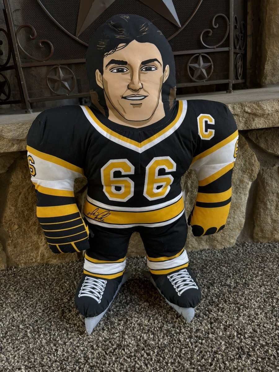 Vintage 1991 Mario Lemieux #66 Stuffed Doll Ace Novelty 24