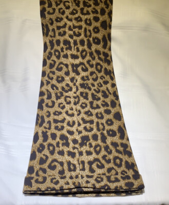 MOSCHINO CHEAP AND CHIC ITALIAN MADE FLARE BOTTOM ANIMAL