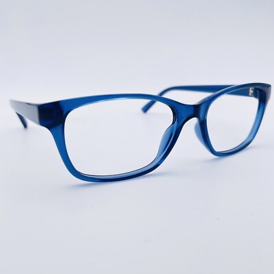 SPECSAVERS Brille BLAU ECKIG Brillengestell MOD: 33084404
