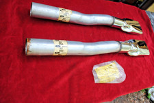 70 Mustang Nos Ford Mach 1 Exhaust Tips Pair D0zz 5255 A Original Vintage Ford