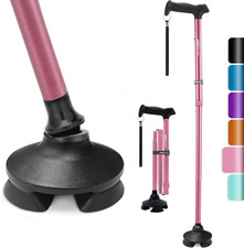 Walking Cane for Men Women - Folding, Adjustable, Lightweight, Walking Canes f