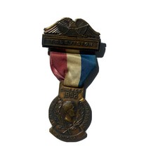 1952 Republican National Convention Television Badge President Dwight Eisenhower