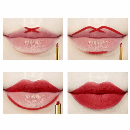 DNM 12 Colores Impermeable Doble Lápiz Labial Lápiz Mate Delineador de Labios Maquillaje de Larga Duración - Imagen 10 de 25
