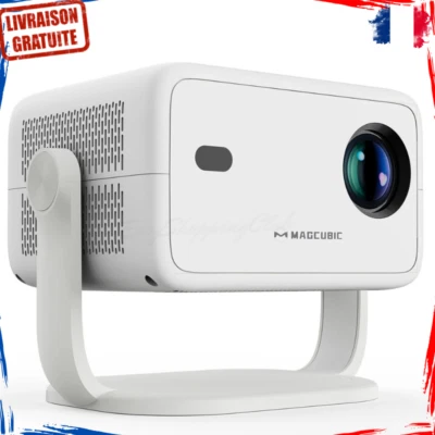 Vidéoprojecteur Full HD 1080P 4K 650ANSI Android 11 Auto Focus WiFi6 Bluetooth - Photo 1/4