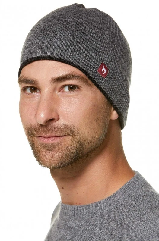 WENDEMÜTZE aus Baby Alpaka Damen Herren Beanie - Bild 2 von 4