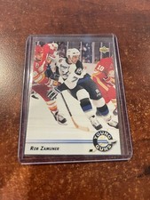 1992-93 Upper Deck Young Guns Rookie #583 Rob Zamuner YG RC Tampa Bay Lightning