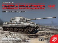 Icm 35363 1:35 Pz.Kpfw.Vi Ausf.B King Tiger W/Henschel Turret (Late Production)