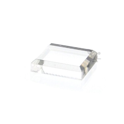 OnFireGuy 3-Pack Acrylic Display Block Base (1/2'' H x 2'' Square) Figurine Stands