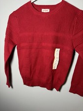 Cat And Jack Boy Pullover Long Sleeve Sweater Size Small 6-7