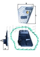 Knecht Mahle Hydraulikfilter, Automatikgetriebe, Getriebefilter HX 168D