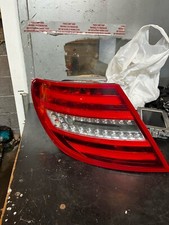 MERCEDES C220 W204 2013 REAR LEFT PASSENGER SIDE TAIL LIGHT COUPE A2049060403