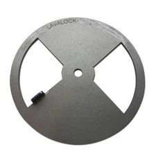 6"  UDS Ugly Drum Smoker Exhaust Air Pinwheel Lid Damper 6 in Smoke stack