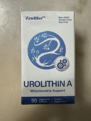 Zenlifer Urolithin A Mitochondria Support 90 Vegetarian Softgels EXP 02/2026