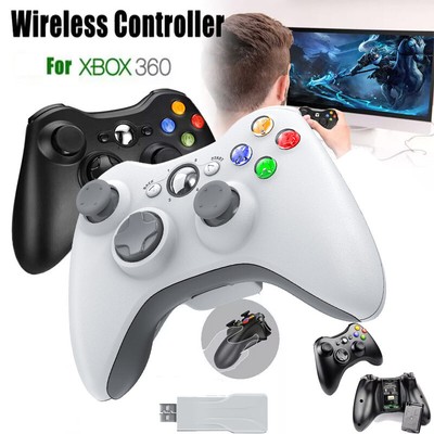Wireless Controller For Microsoft Xbox 360 360Slim 360E PC Windows 11/10/8 Game