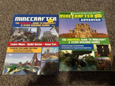 Preowned 2 Minecraft Unofficial Guides to Building Kids Children