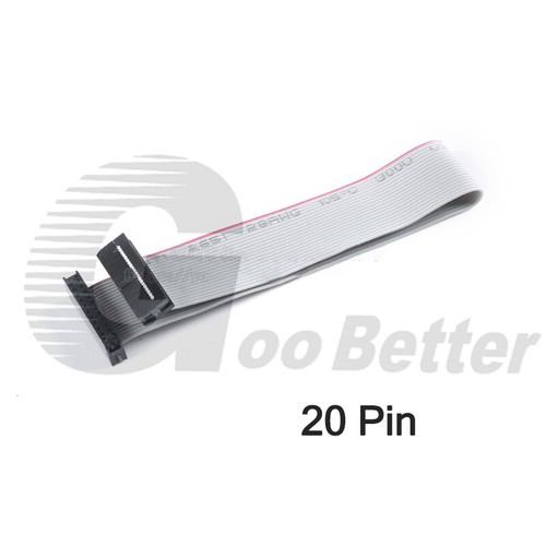 IDC Header Jumper Connector, 2.54mm Pitch, 2 Row, 20cm Flat Ribbon Cable, Female - Picture 18 of 24
