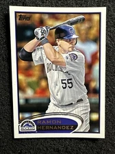 RAMON HERNANDEZ #476 2012 Topps Baseball QTY Colorado Rockies