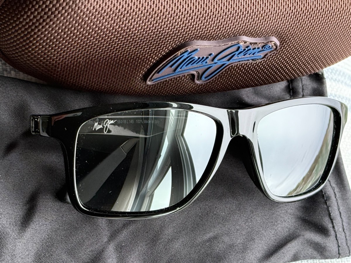 Maui Jim Onshore MJ 798 02 Glass Black Frame + Grey 