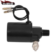 For Hose Train Horn Black Electric Air Valve Solenoid 200 Psi 12v