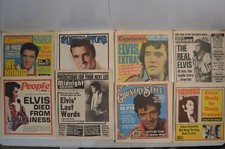 8 Vintage Elvis Magazines People Examiner Midnight Globe Reader Rolling Stone