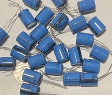 25 Capacitors, 6.3V. 3300uf, radial, 85C, /-20 