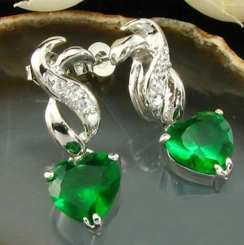 Orecchini di lusso con gemme pendenti in pietra principale zircone