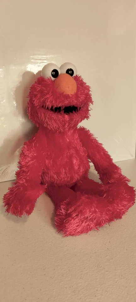 Sesame Street Elmo, красное, плюшевое, наполненное фасолью и мягкое животное 075351, 14 дюймов - Изображение 4 из 4