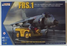 1/48 Sea Harrier FRS.1 Falklands w/Tow Tractor Kinetic #K48138 Factory Seal MISB