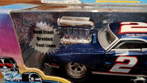 NIB ACTION MUSCLE MACHINES #2 RUSTY WALLACE '69 DODGE CHARGER  - Picture 2 of 21
