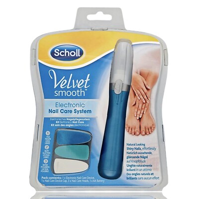 Scholl Velvet Smooth Elektronisches Nagelpflegesystem 