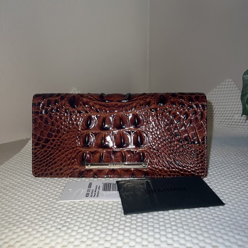 Brahmin Ady Pecan Melbourne wallet eBay