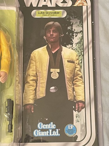 NEW Star Wars Kenner Gentle Giant Jumbo Luke Skywalker Hero of Yavin 12" Figure - 第 2/4 張圖片